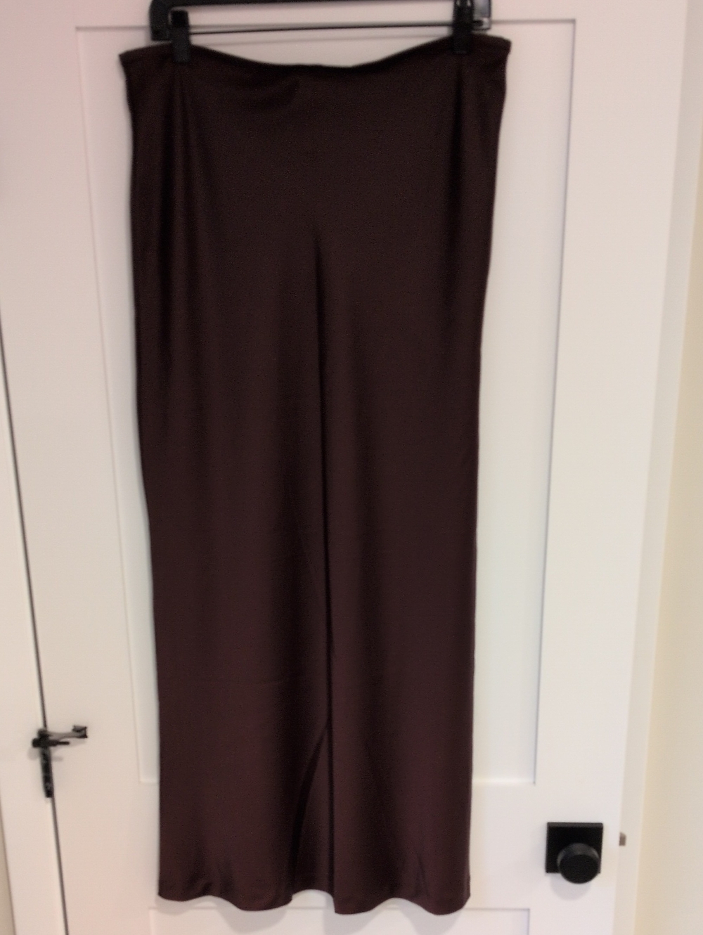 Lioness Wide-Leg Pull-On Pants in Chocolate Brown